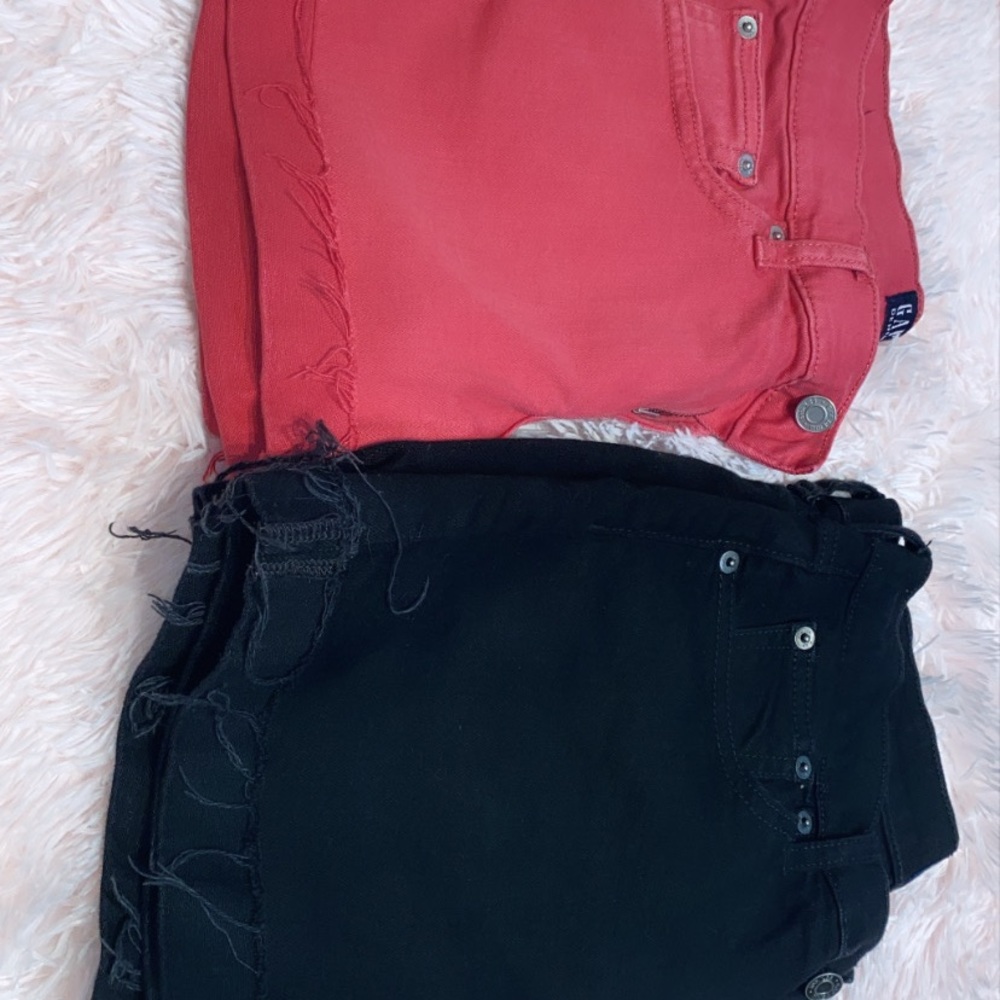 Gap Clothing colored denim shorts